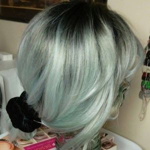 JUMBO Black Velvet Scrunchie